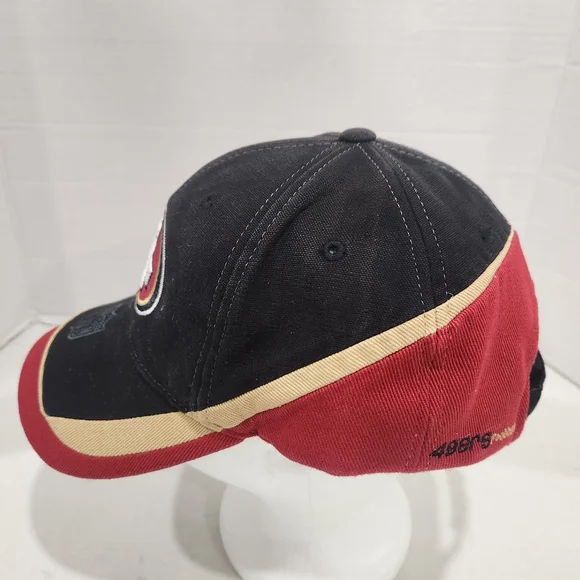Vintage San Francisco 49ers Reebok NFL Adjustable Hat Cap 90s Cotton Mint - Picture 4 of 9